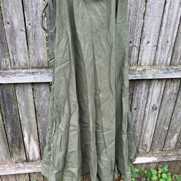 La Petite Alice Linen Wrap Skirt, L/XL - Picture 4 of 8